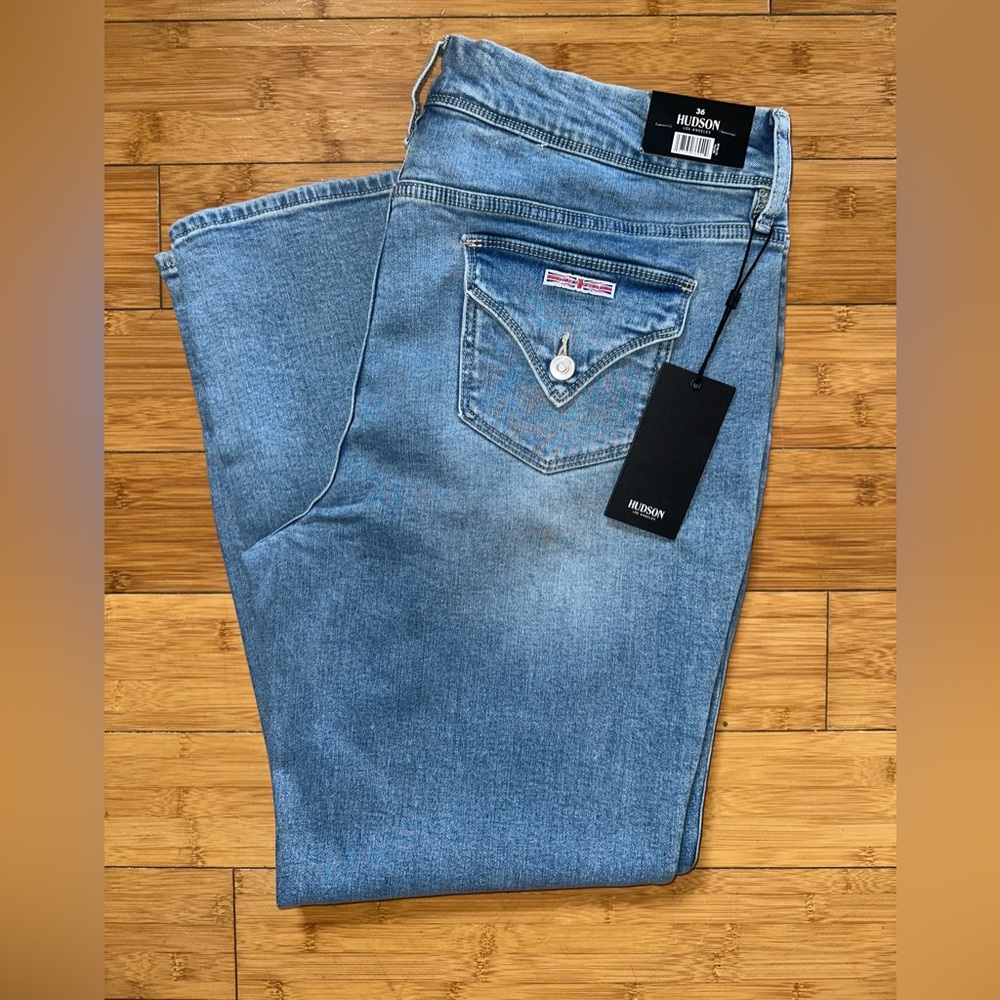 Hudson Jeans Light Blue Straight Women’s Jeans size 16